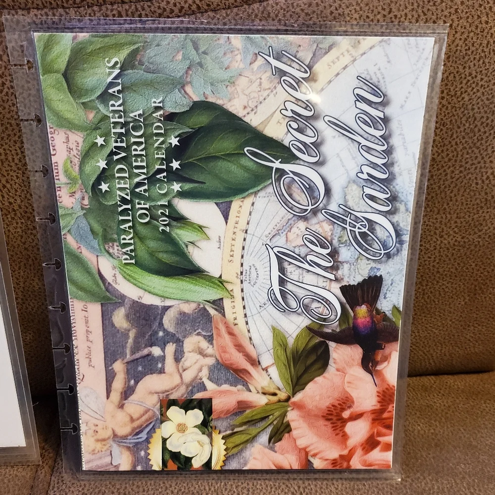 Homemade cover for your Classic size Disc Bound Planner gardening